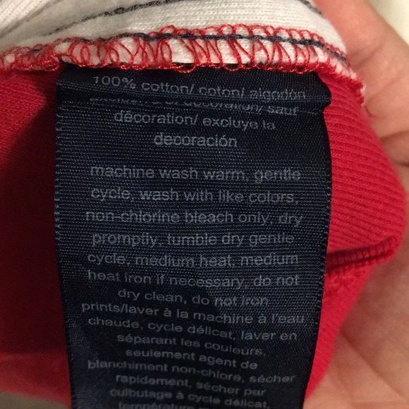 Red Tommy Hillfiger Shirt - Picture 6 of 7